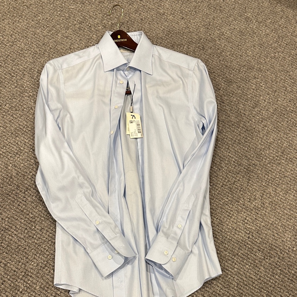 SuitSupply Sky Blue Dress Shirt for Men